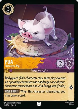Pua - Protective Pig (19/204) [Reign of Jafar] | Grognard Games