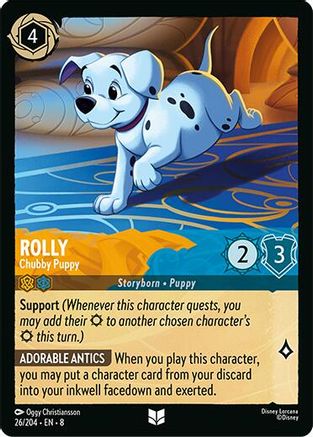 Rolly - Chubby Puppy (26/204) [Reign of Jafar] | Grognard Games