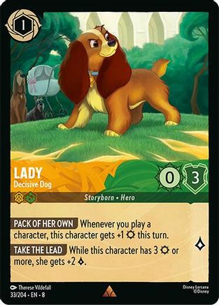Lady - Decisive Dog (33/204) [Reign of Jafar] | Grognard Games