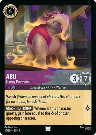Abu - Illusory Pachyderm (50/204) [Reign of Jafar] | Grognard Games
