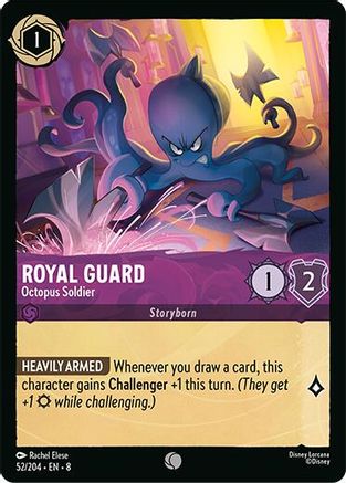 Royal Guard - Octopus Soldier (52/204) [Reign of Jafar] | Grognard Games
