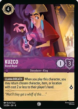 Kuzco - Bored Royal (53/204) [Reign of Jafar] | Grognard Games