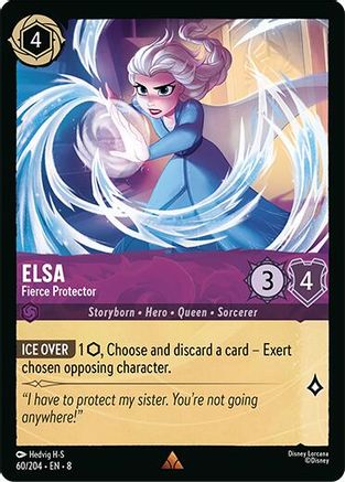 Elsa - Fierce Protector (60/204) [Reign of Jafar] | Grognard Games