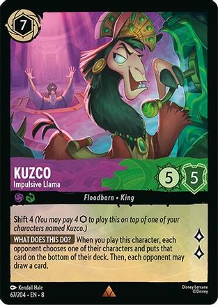 Kuzco - Impulsive Llama (67/204) [Reign of Jafar] | Grognard Games