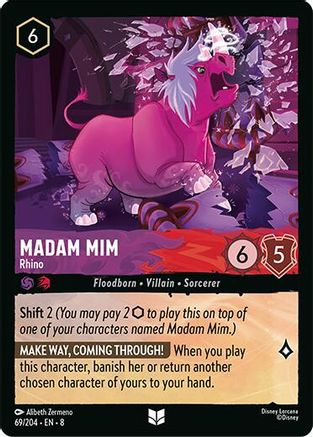 Madam Mim - Rhino (69/204) [Reign of Jafar] | Grognard Games