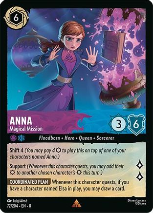 Anna - Magical Mission (72/204) [Reign of Jafar] | Grognard Games