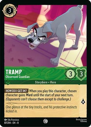 Tramp -Observant Guardian (87/204) [Reign of Jafar] | Grognard Games