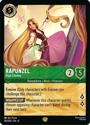 Rapunzel - High Climber (101/204) [Reign of Jafar] | Grognard Games