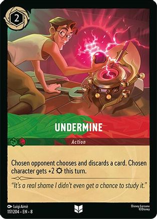 Undermine (117/204) [Reign of Jafar] | Grognard Games