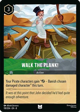 Walk the Plank (118/204) [Reign of Jafar] | Grognard Games