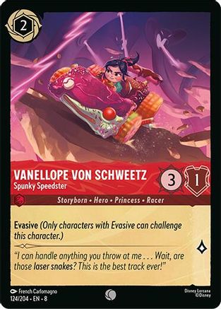 Vanellope Von Schweetz - Spunky Speedster (124/204) [Reign of Jafar] | Grognard Games