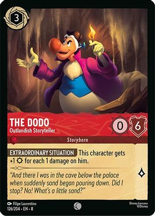 The Dodo - Outlandish Storyteller (126/204) [Reign of Jafar] | Grognard Games