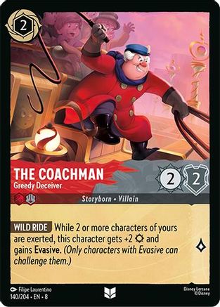 The Coachman - Greedy Deceiver (140/204) [Reign of Jafar] | Grognard Games