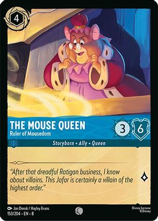 The Mouse Queen - Ruler of Mousedom (153/204) [Reign of Jafar] | Grognard Games