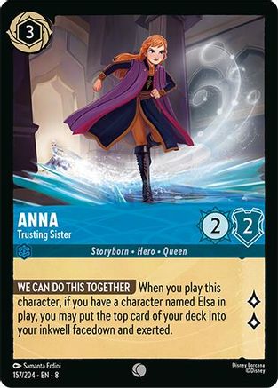 Anna - Trusting Sister (157/204) [Reign of Jafar] | Grognard Games