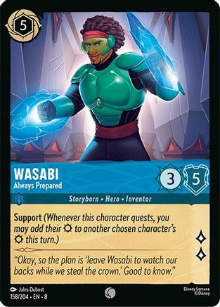 Wasabi - Always Prepared (158/204) [Reign of Jafar] | Grognard Games