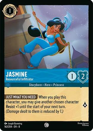 Jasmine - Resourceful Infiltrator (162/204) [Reign of Jafar] | Grognard Games