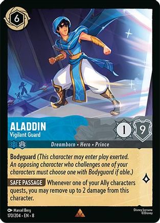 Aladdin - Vigilant Guard (170/204) [Reign of Jafar] | Grognard Games