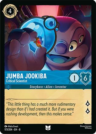 Jumba Jookiba - Critical Scientist (173/204) [Reign of Jafar] | Grognard Games