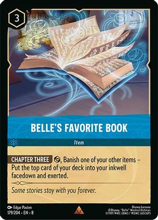 Belle's Favorite Book (179/204) [Reign of Jafar] | Grognard Games