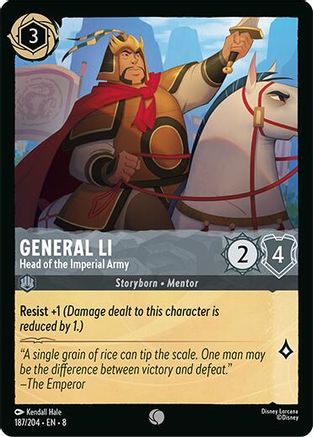 General Li - Head of the Imperial Army (187/204) [Reign of Jafar] | Grognard Games