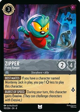 Zipper - Flying Ranger (192/204) [Reign of Jafar] | Grognard Games