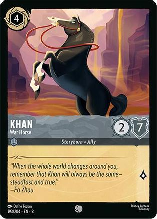 Khan - War Horse (193/204) [Reign of Jafar] | Grognard Games