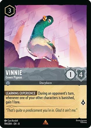 Vinnie - Green Pigeon (194/204) [Reign of Jafar] | Grognard Games