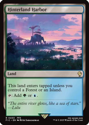Hinterland Harbor [FINAL FANTASY Commander] | Grognard Games