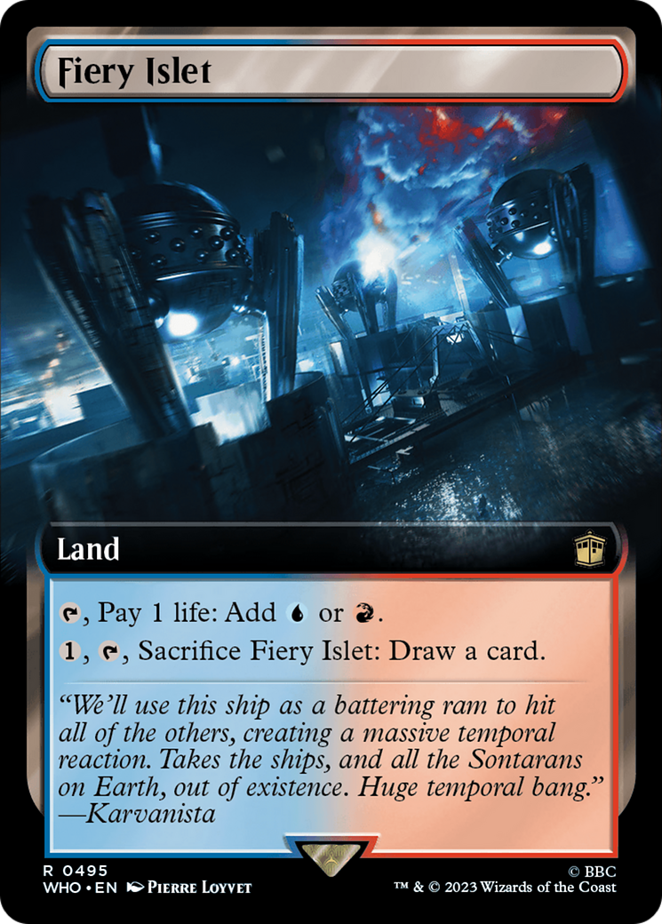 Fiery Islet (Extended Art) [Doctor Who] | Grognard Games