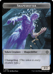 Shapeshifter // Cat Double-Sided Token [Secret Lair Drop Series] | Grognard Games
