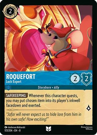 Roquefort - Lock Expert (172/204) [Reign of Jafar] | Grognard Games