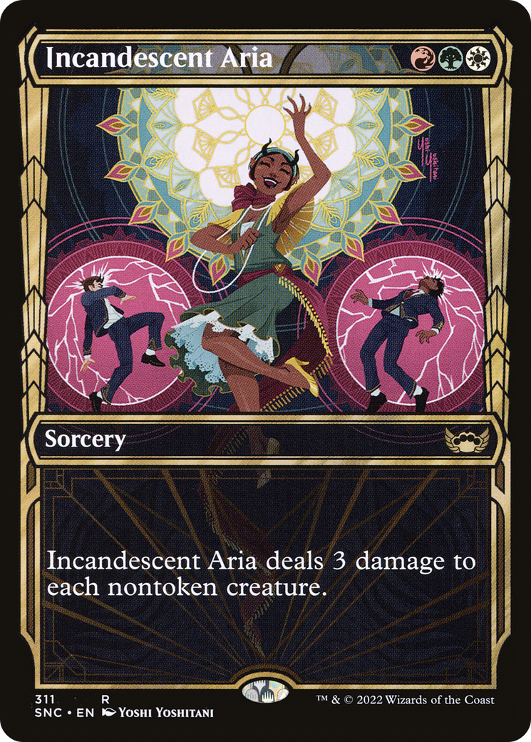 Incandescent Aria (Showcase Golden Age) [Streets of New Capenna] | Grognard Games