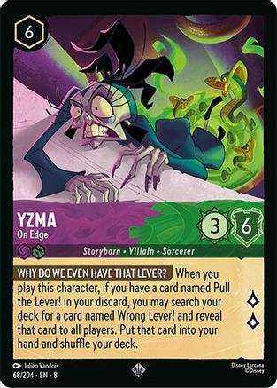 Yzma - On Edge (68/204) [Reign of Jafar] | Grognard Games