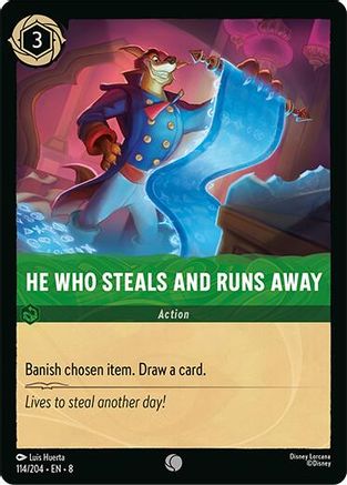 He Who Steals And Runs Away (114/204) [Reign of Jafar] | Grognard Games