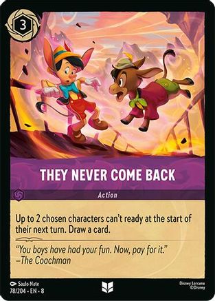 They Never Come Back (78/204) [Reign of Jafar] | Grognard Games