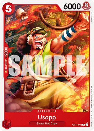 Usopp (OP11-003) - A Fist of Divine Speed | Grognard Games
