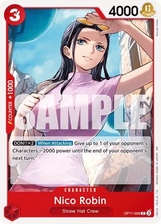 Nico Robin (OP11-009) - A Fist of Divine Speed | Grognard Games