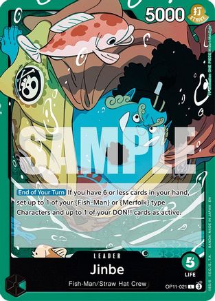 Jinbe (021) (OP11-021) - A Fist of Divine Speed | Grognard Games