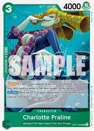 Charlotte Praline (OP11-029) - A Fist of Divine Speed | Grognard Games