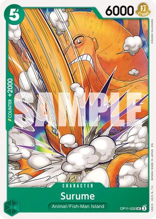 Surume (OP11-032) - A Fist of Divine Speed | Grognard Games