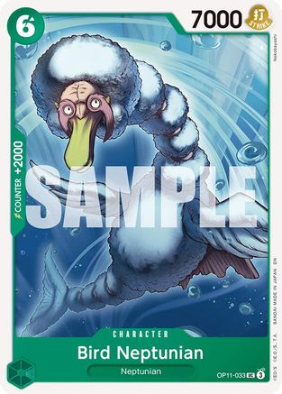 Bird Neptunian (OP11-033) - A Fist of Divine Speed | Grognard Games