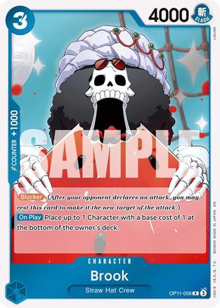 Brook (OP11-056) - A Fist of Divine Speed Foil | Grognard Games
