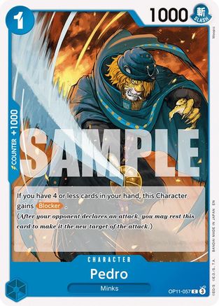 Pedro (OP11-057) - A Fist of Divine Speed | Grognard Games