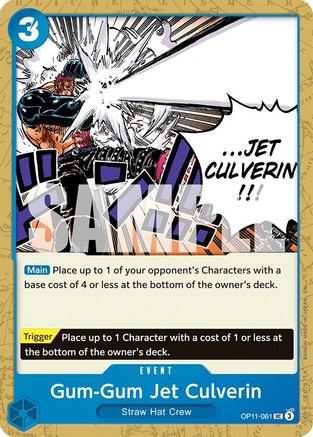 Gum-Gum Jet Culverin (OP11-061) - A Fist of Divine Speed | Grognard Games