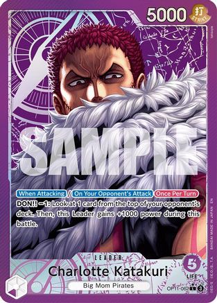 Charlotte Katakuri (062) (Alternate Art) (OP11-062) - A Fist of Divine Speed Foil | Grognard Games