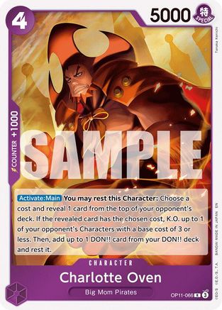 Charlotte Oven (OP11-066) - A Fist of Divine Speed Foil | Grognard Games
