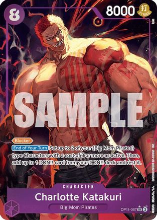 Charlotte Katakuri (067) (Alternate Art) (OP11-067) - A Fist of Divine Speed Foil | Grognard Games