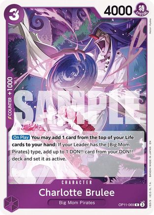 Charlotte Brulee (OP11-069) - A Fist of Divine Speed Foil | Grognard Games