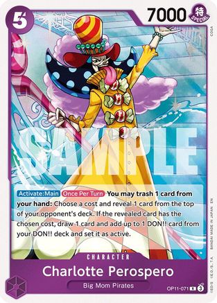 Charlotte Perospero (OP11-071) - A Fist of Divine Speed Foil | Grognard Games